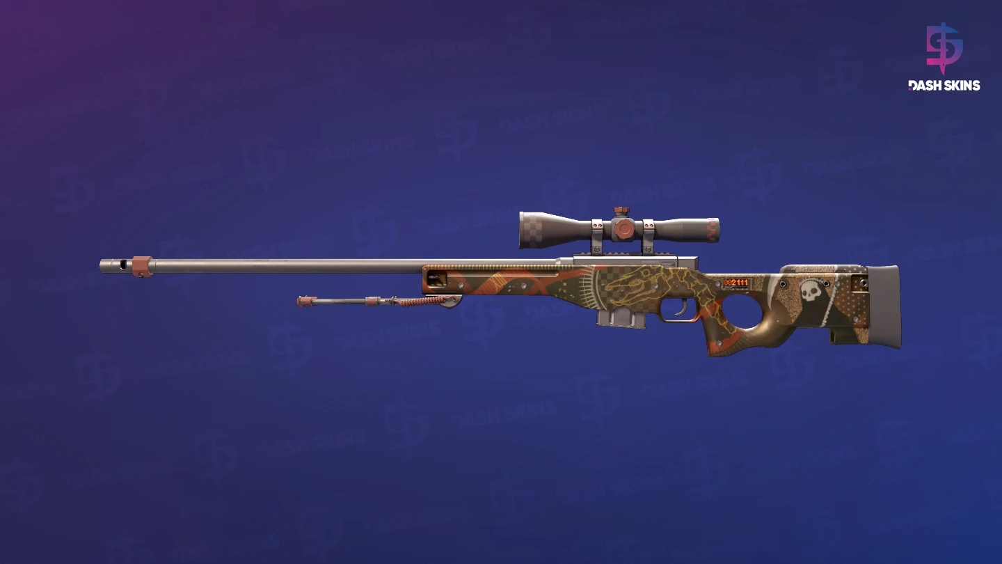 StatTrak™ AWP | Mortis (Field-Tested) Screenshot Playside