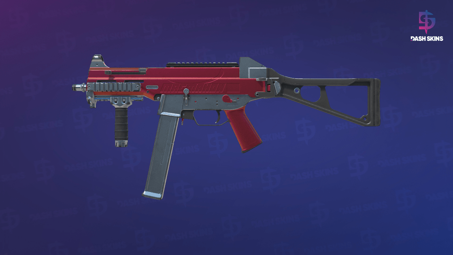 UMP-45 | Crimson Foil (Field-Tested) Screenshot Playside
