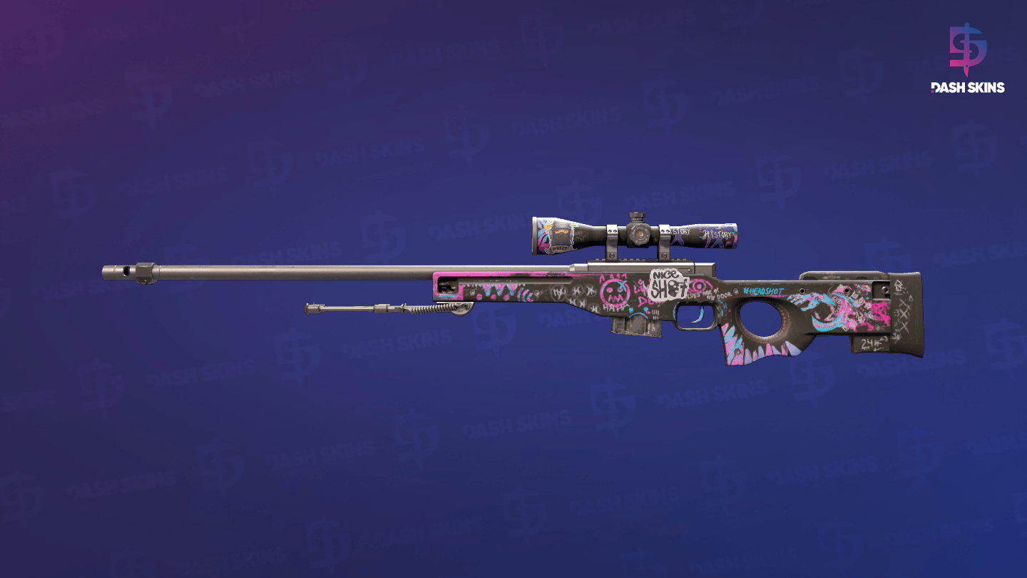 AWP | Fever Dream (Minimal Wear) Screenshot Playside