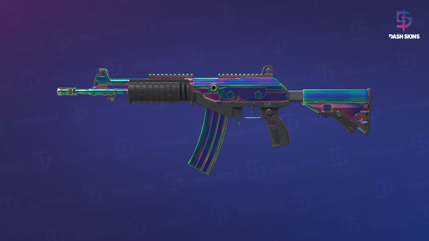 Galil AR | Rainbow Spoon (Minimal Wear) Screenshot Playside