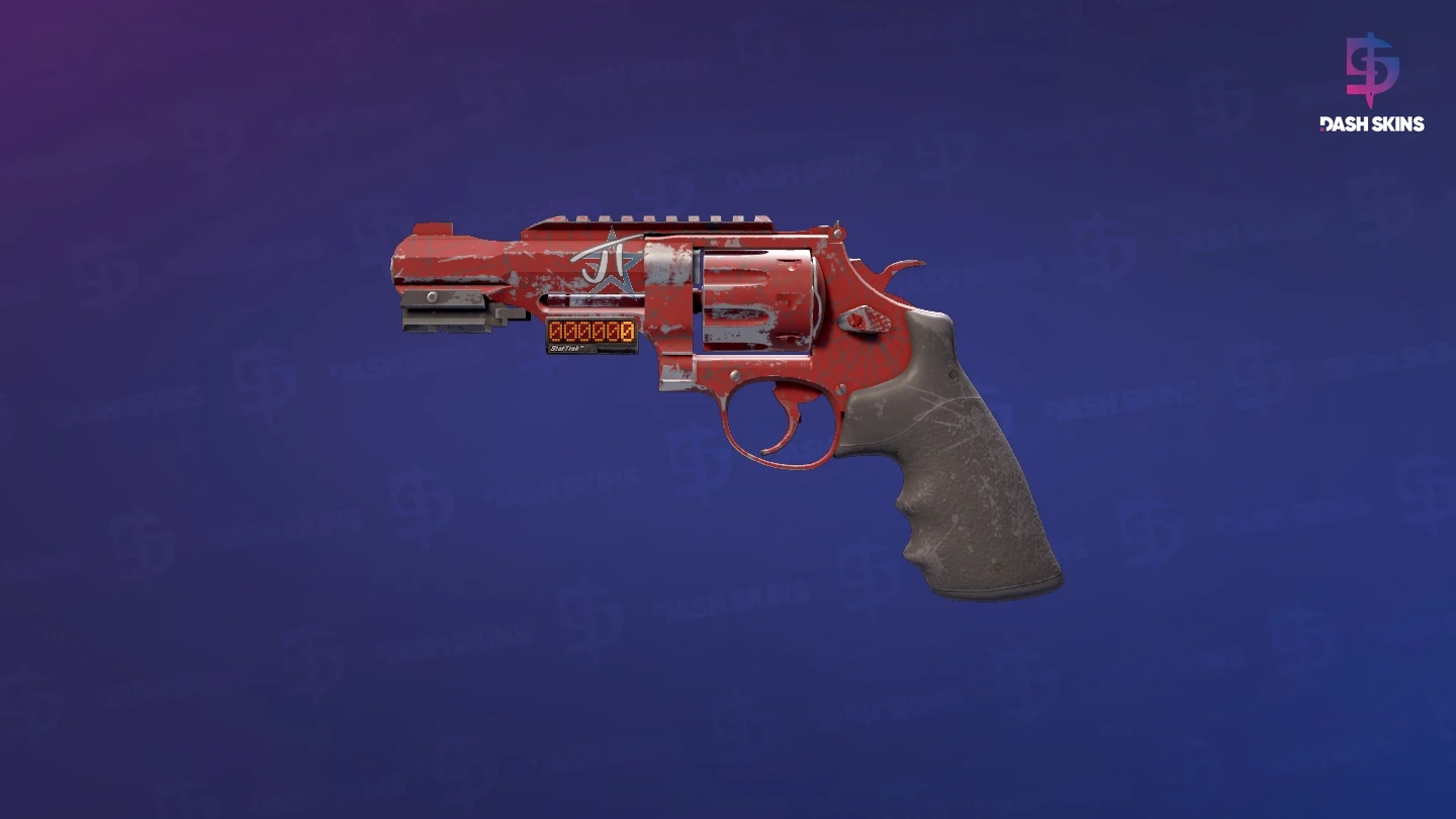 StatTrak™ R8 Revolver | Crimson Web (Field-Tested) Screenshot Playside