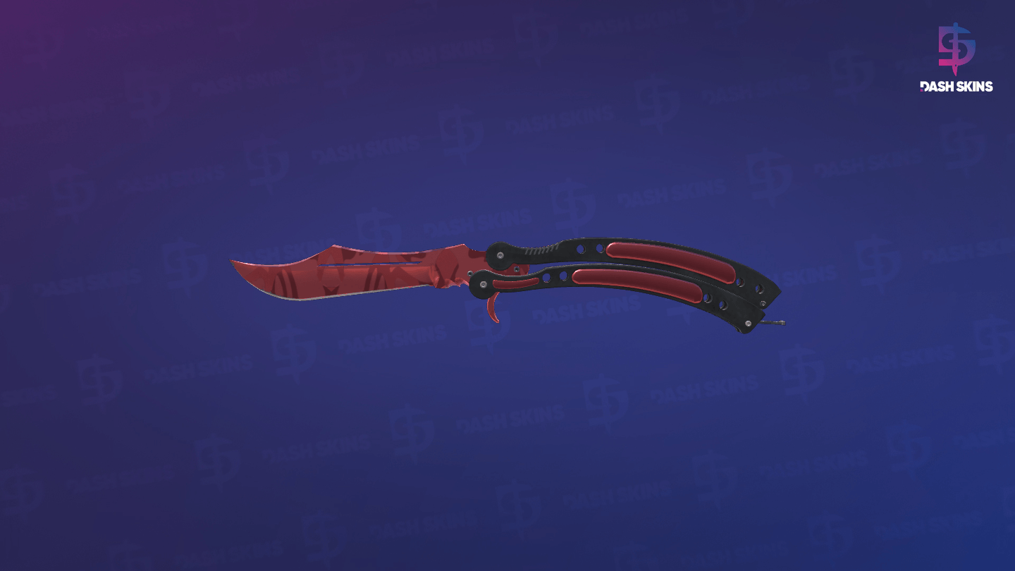 ★ Butterfly Knife | Slaughter (Factory New) Screenshot Playside