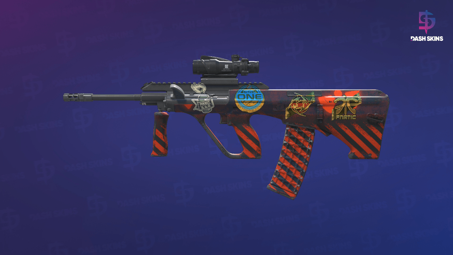Souvenir AUG | Radiation Hazard (Field-Tested) Screenshot Playside