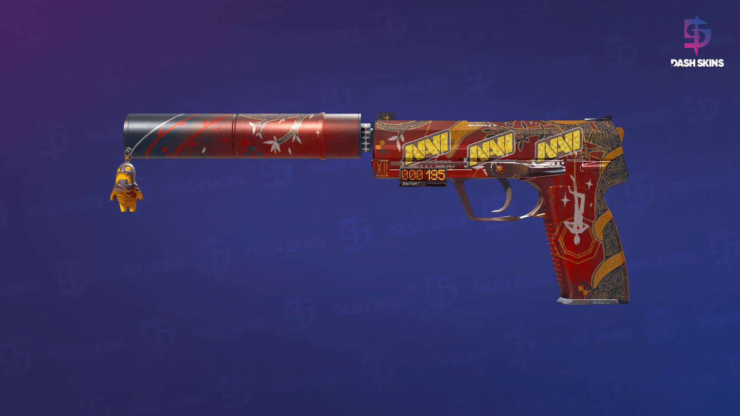 StatTrak™ USP-S | The Traitor (Well-Worn) Screenshot Playside