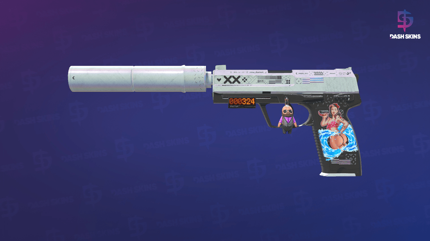StatTrak™ USP-S | Printstream (Field-Tested) Screenshot Playside