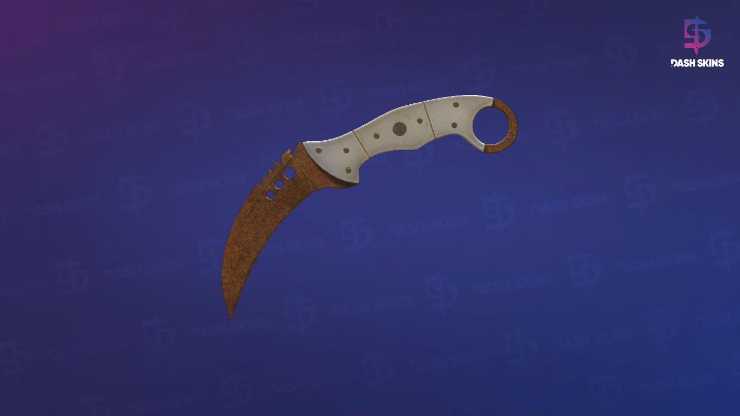 ★ Talon Knife | Rust Coat (Battle-Scarred) Screenshot Playside