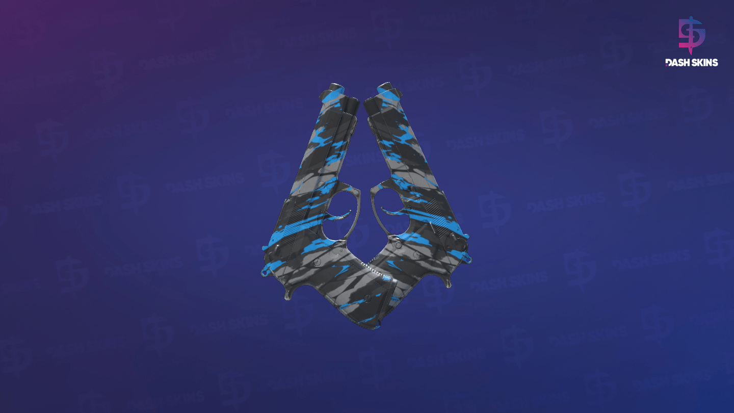 Dual Berettas | Shred (Factory New) Screenshot Playside