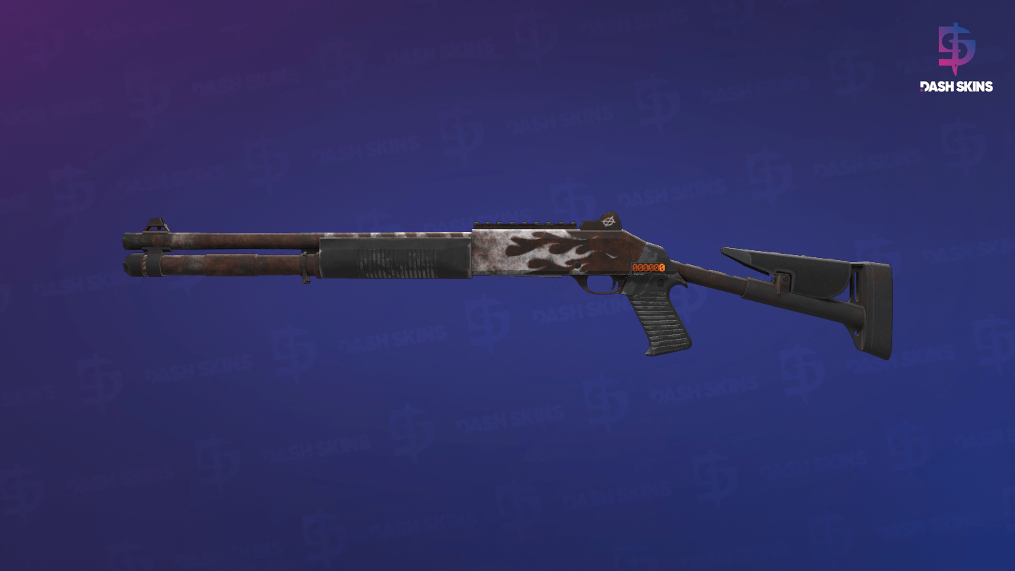 StatTrak™ XM1014 | Oxide Blaze (Minimal Wear) Screenshot Playside