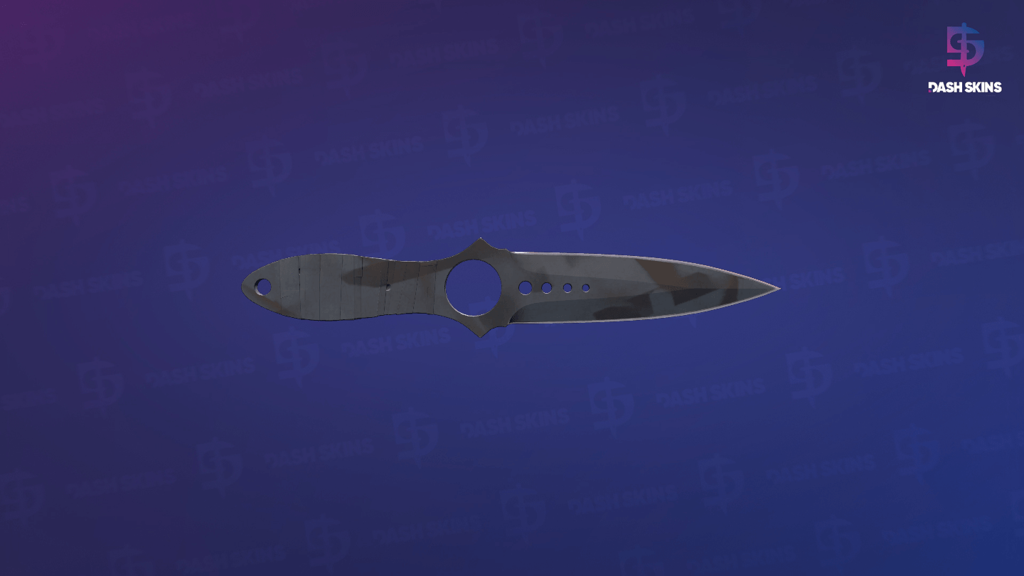 ★ Skeleton Knife | Night Stripe (Field-Tested) Screenshot Playside