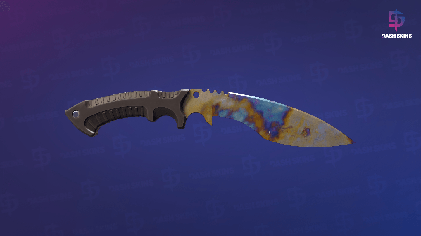 ★ StatTrak™ Kukri Knife | Case Hardened (Battle-Scarred) Screenshot Playside
