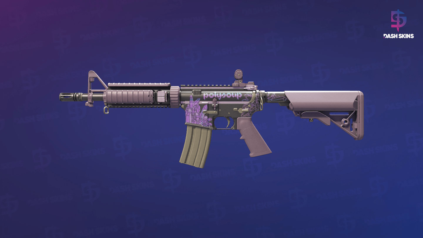 M4A4 | Polysoup (Field-Tested) Screenshot Playside