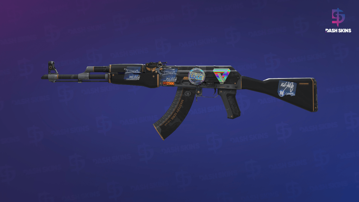 StatTrak™ AK-47 | Elite Build (Minimal Wear) Screenshot Playside