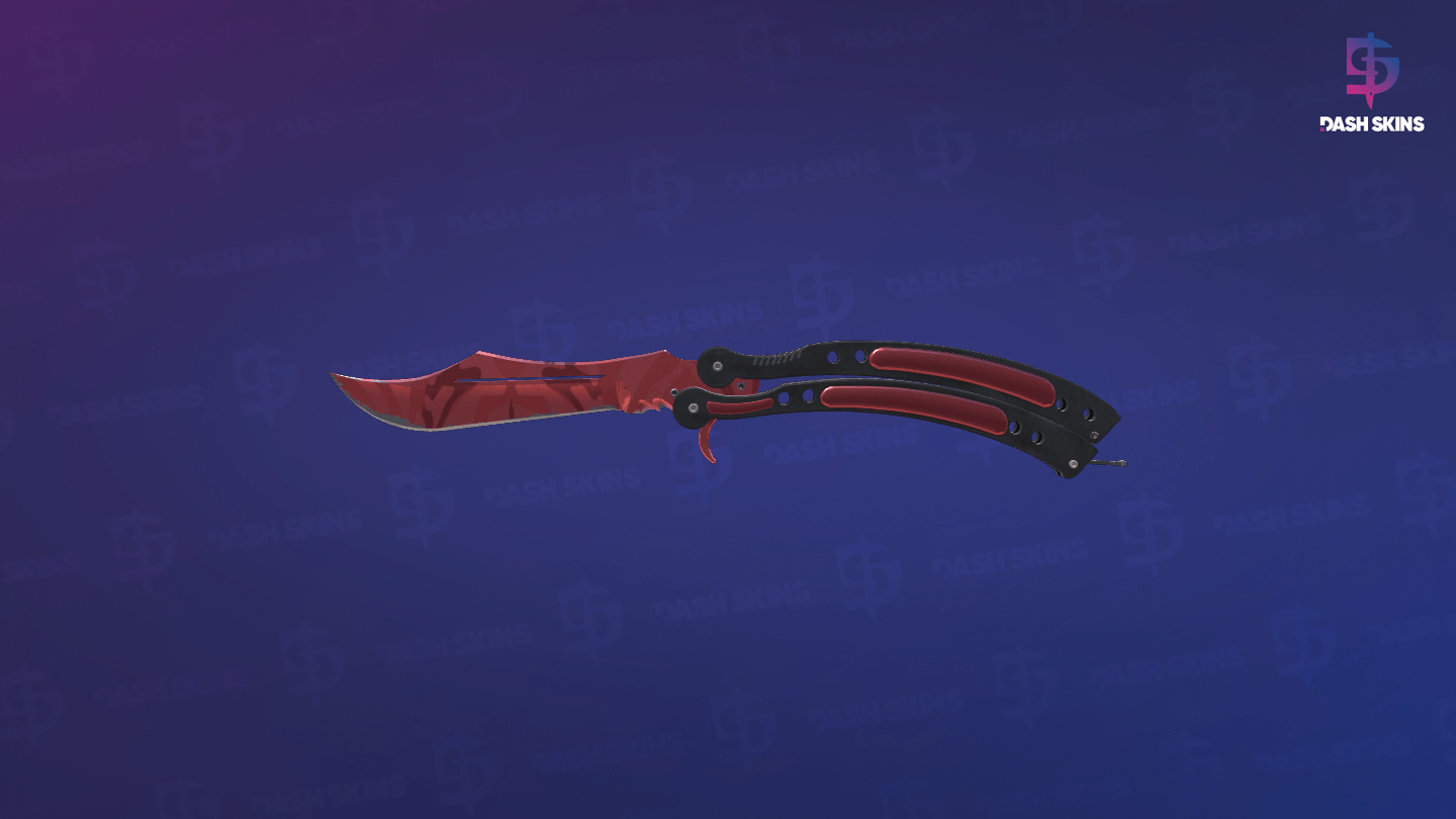 ★ Butterfly Knife | Slaughter (Field-Tested) Screenshot Playside