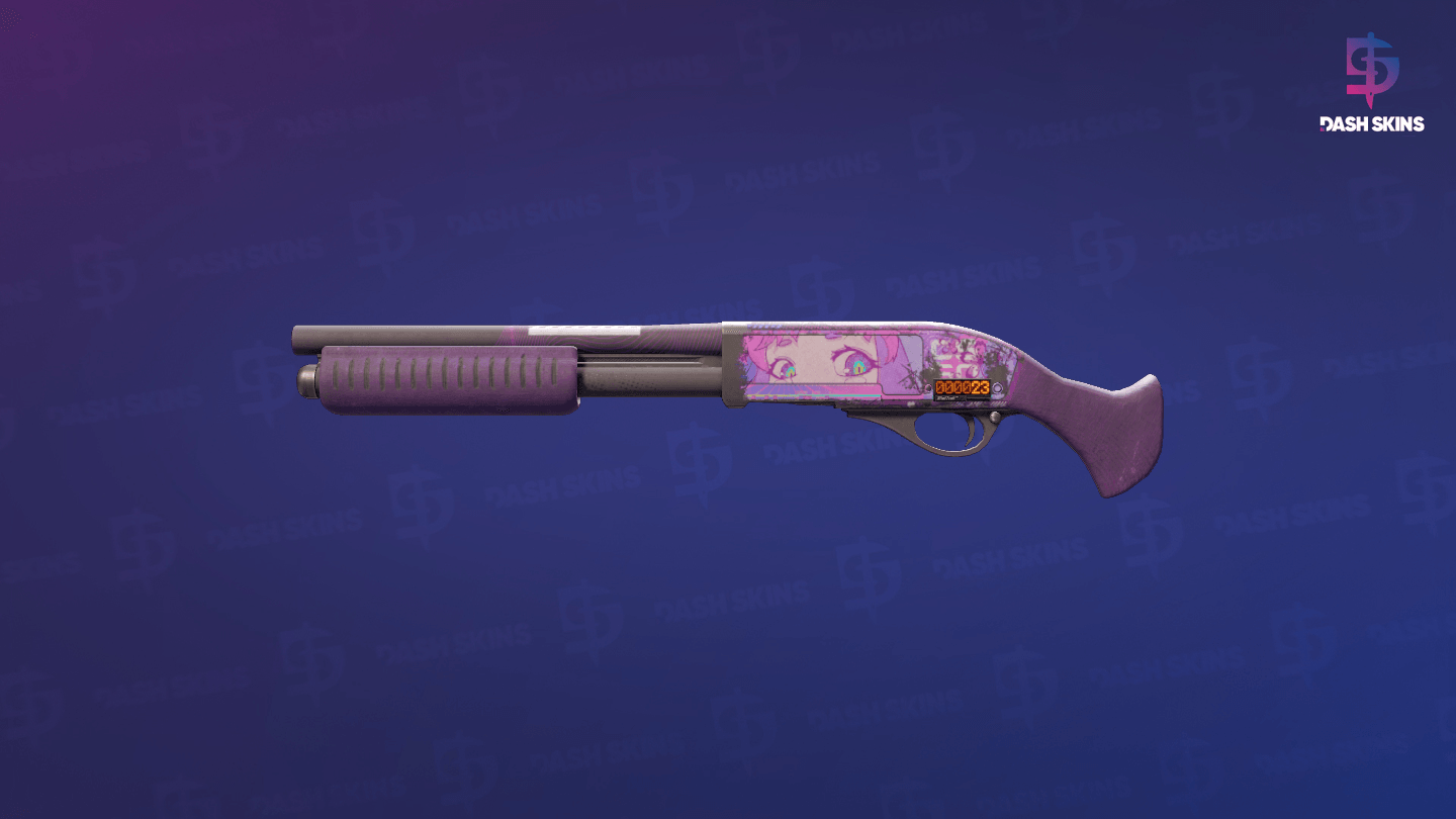 StatTrak™ Sawed-Off | Kiss♥Love (Battle-Scarred) Screenshot Playside