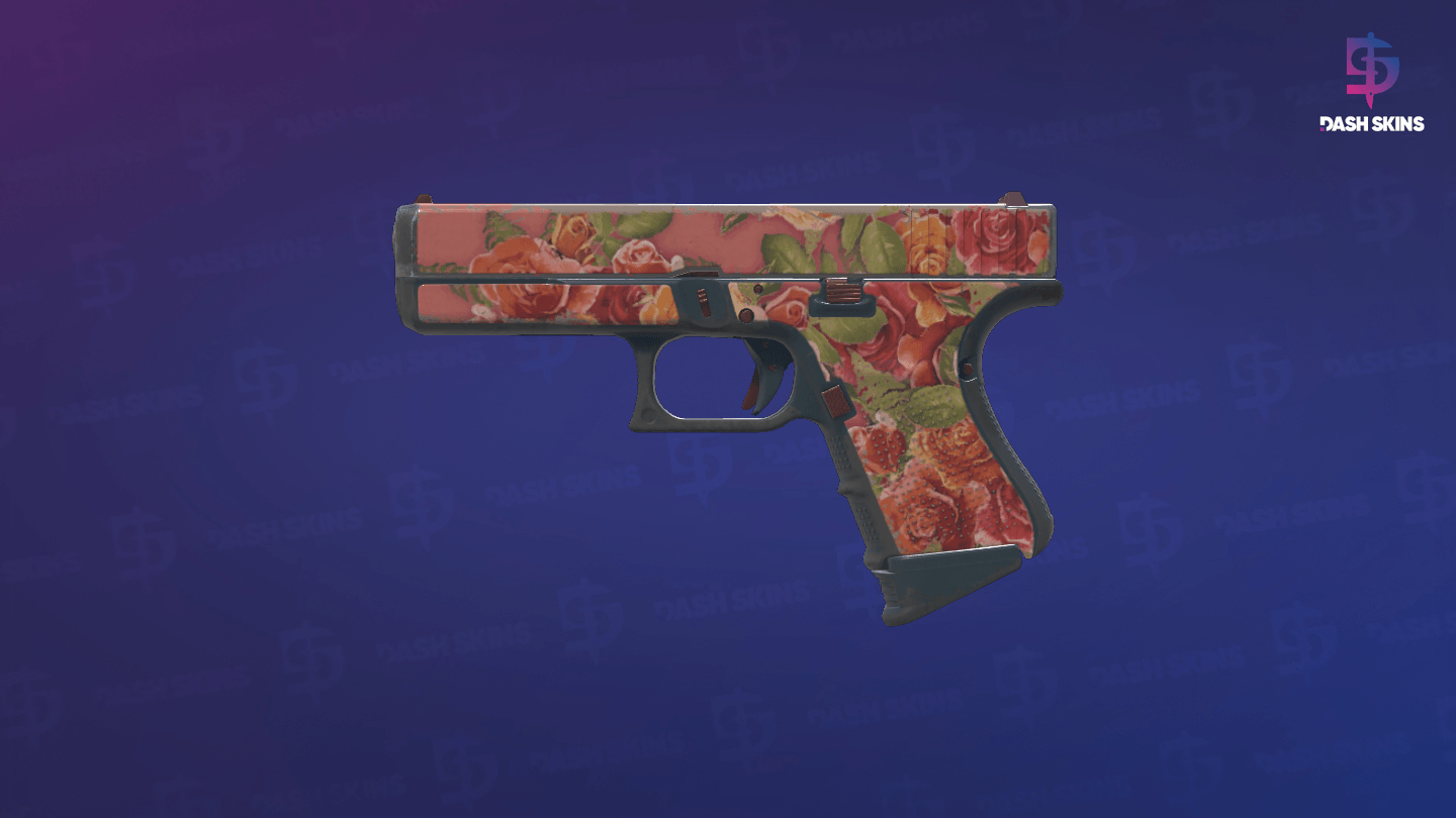 Glock-18 | Coral Bloom (Field-Tested) Screenshot Playside