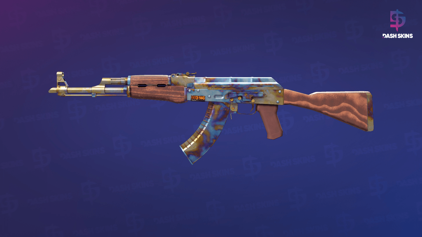 StatTrak™ AK-47 | Case Hardened (Field-Tested) Screenshot Playside