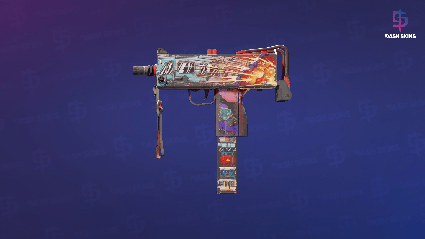 MAC-10 | Derailment (Battle-Scarred) Screenshot Playside