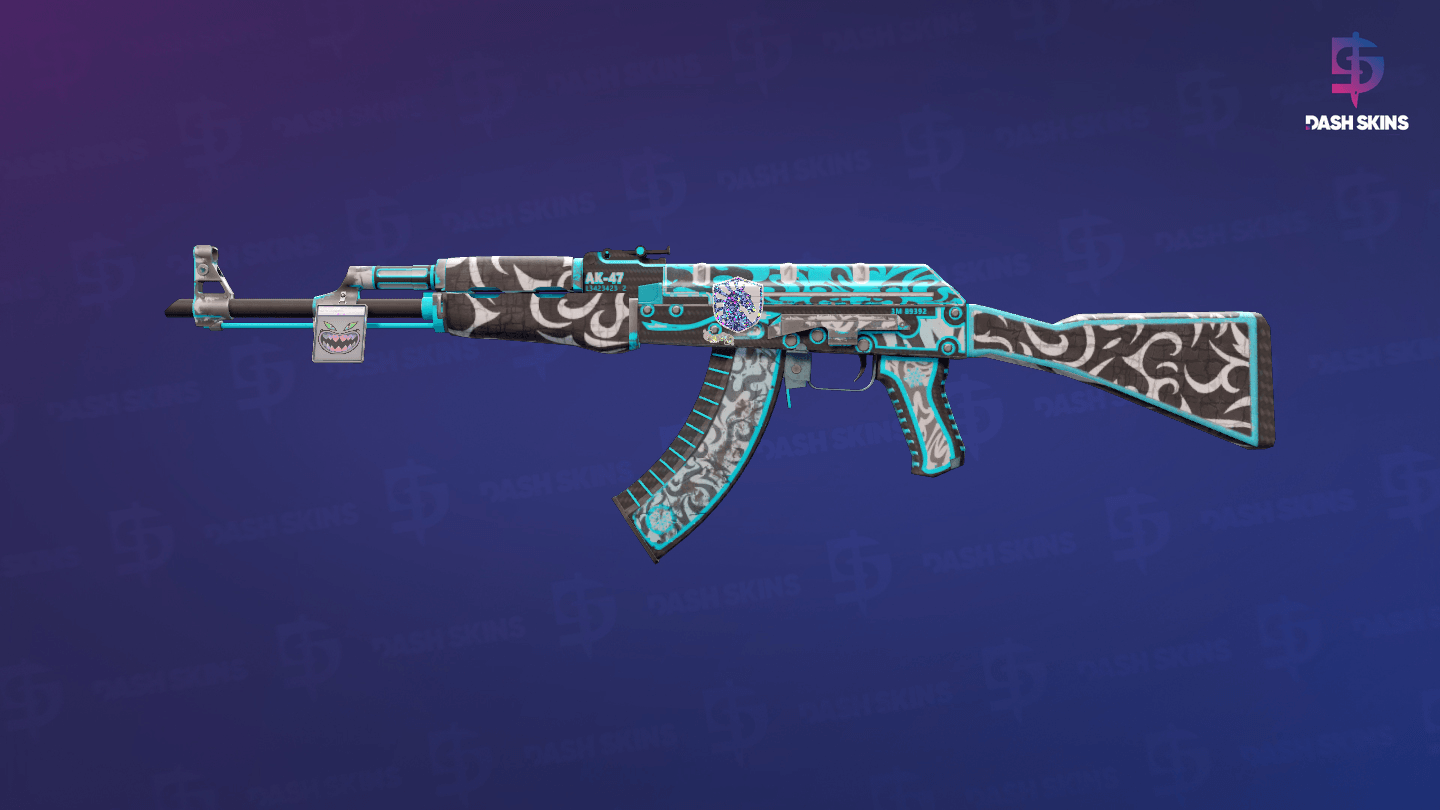 AK-47 | Frontside Misty (Field-Tested) Screenshot Playside