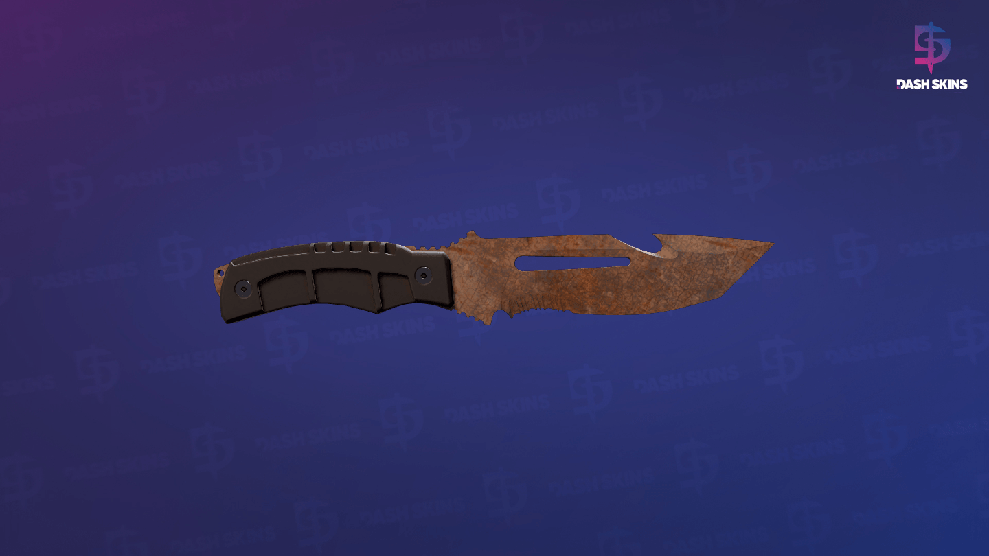 ★ Survival Knife | Rust Coat (Battle-Scarred) Screenshot Playside