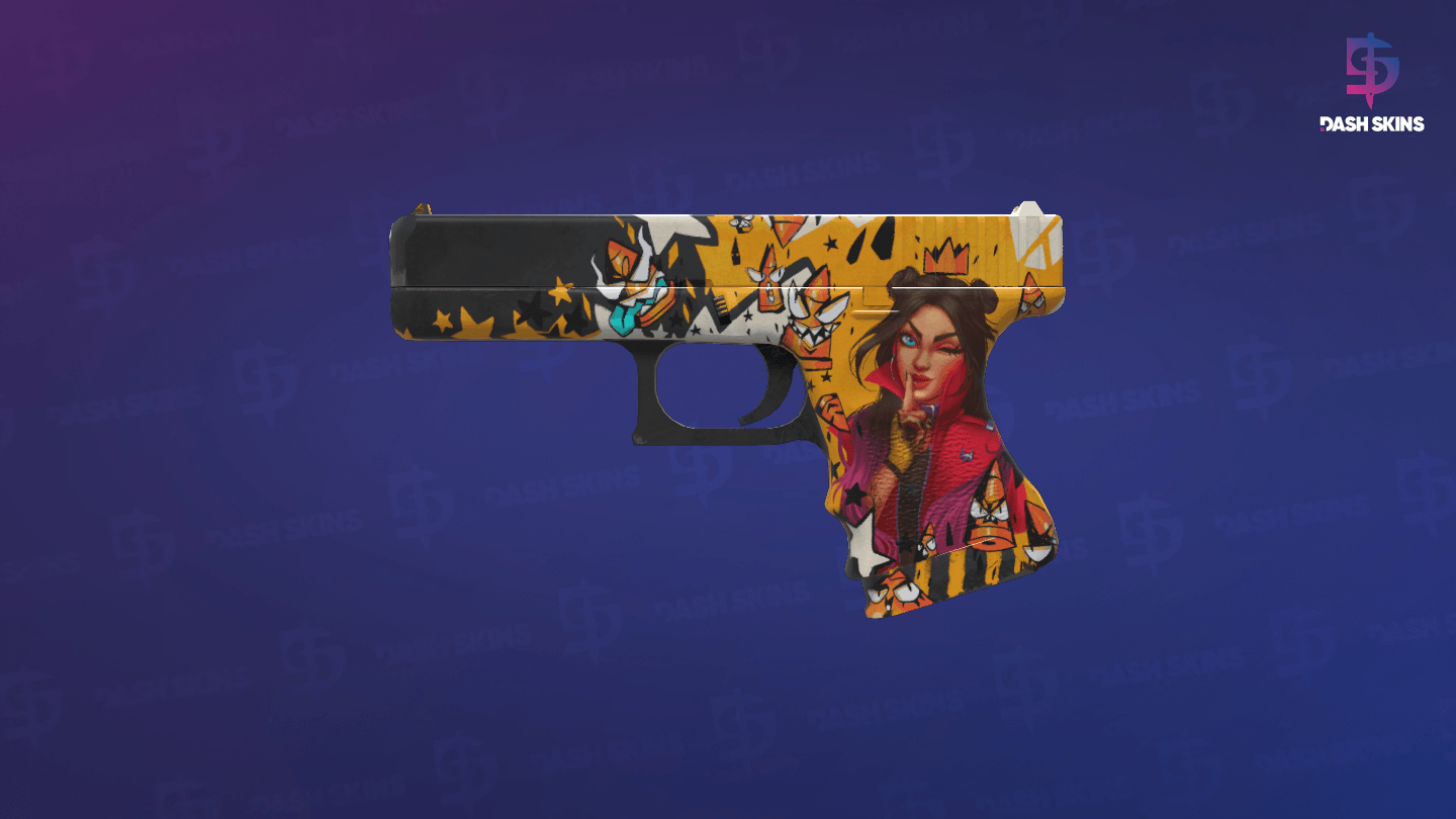 Glock-18 | Bullet Queen (Minimal Wear) Screenshot Playside