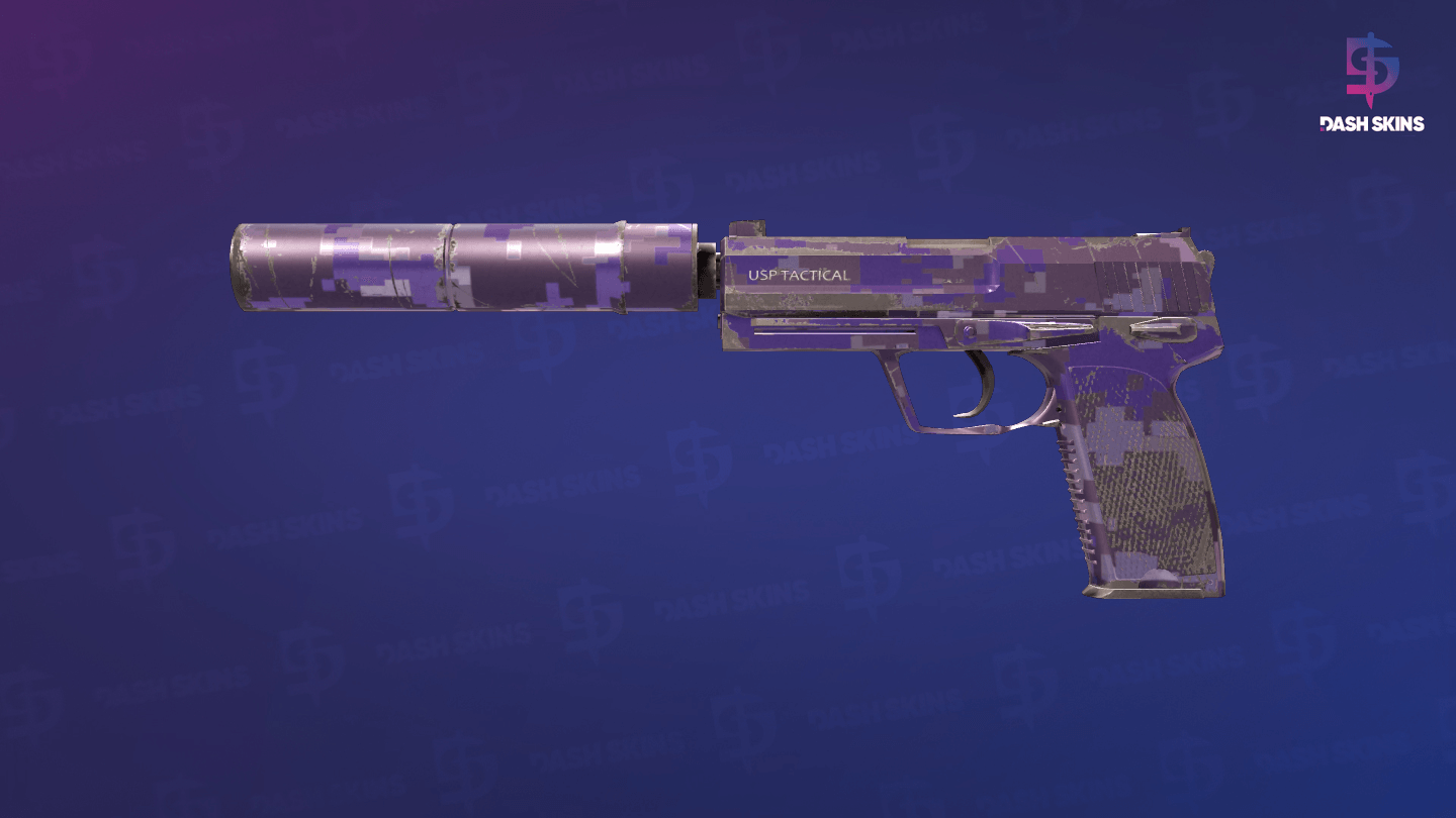 USP-S | Purple DDPAT (Field-Tested) Screenshot Playside