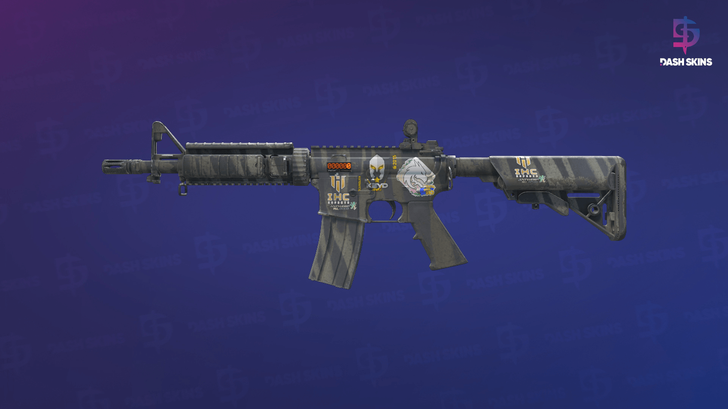 StatTrak™ M4A4 | Faded Zebra (Field-Tested) Screenshot Playside