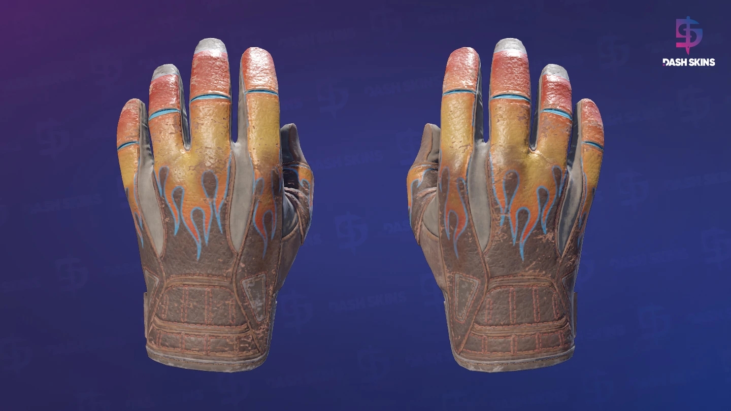 ★ Sport Gloves | Blaze (Battle-Scarred) Screenshot Playside