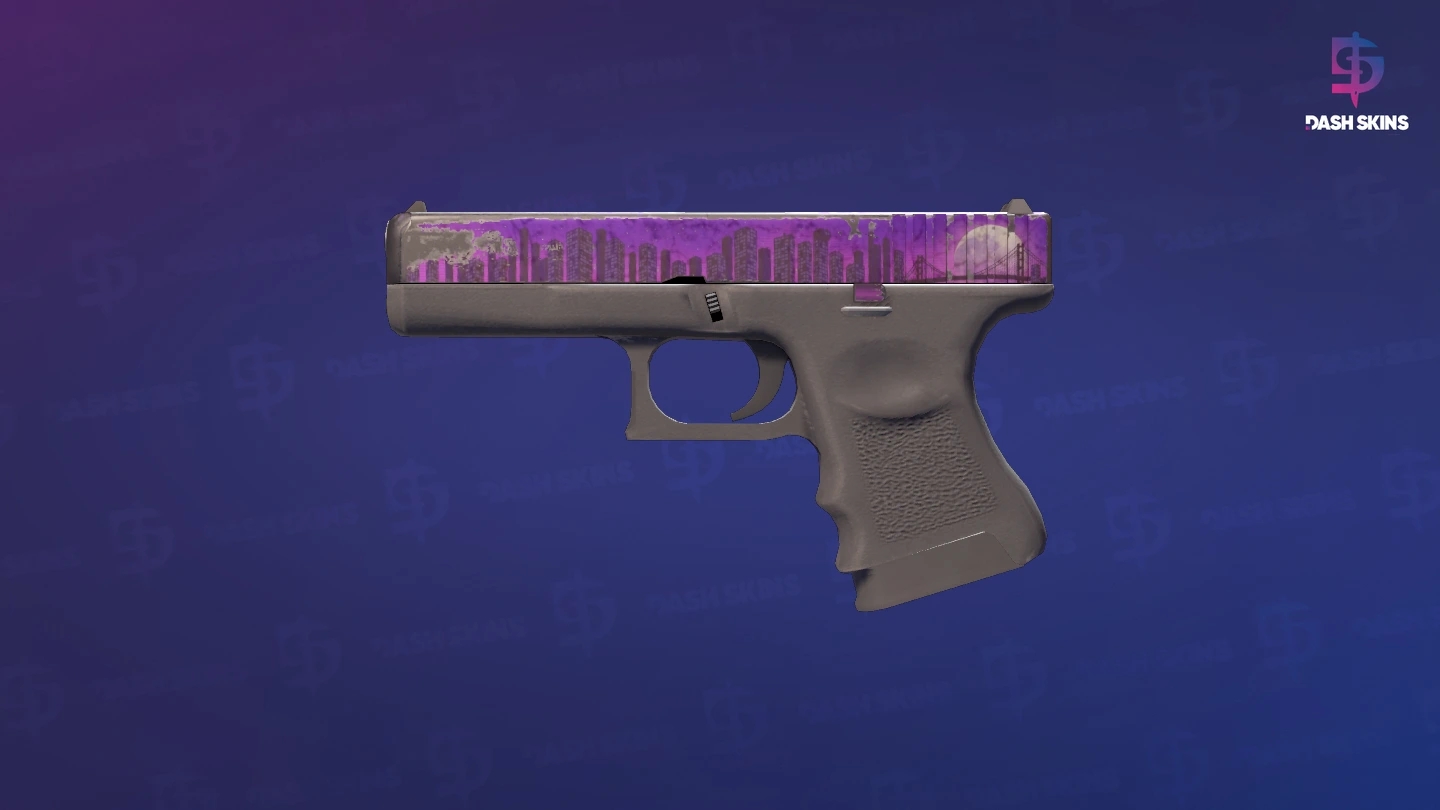 Glock-18 | Moonrise (Battle-Scarred) Screenshot Playside