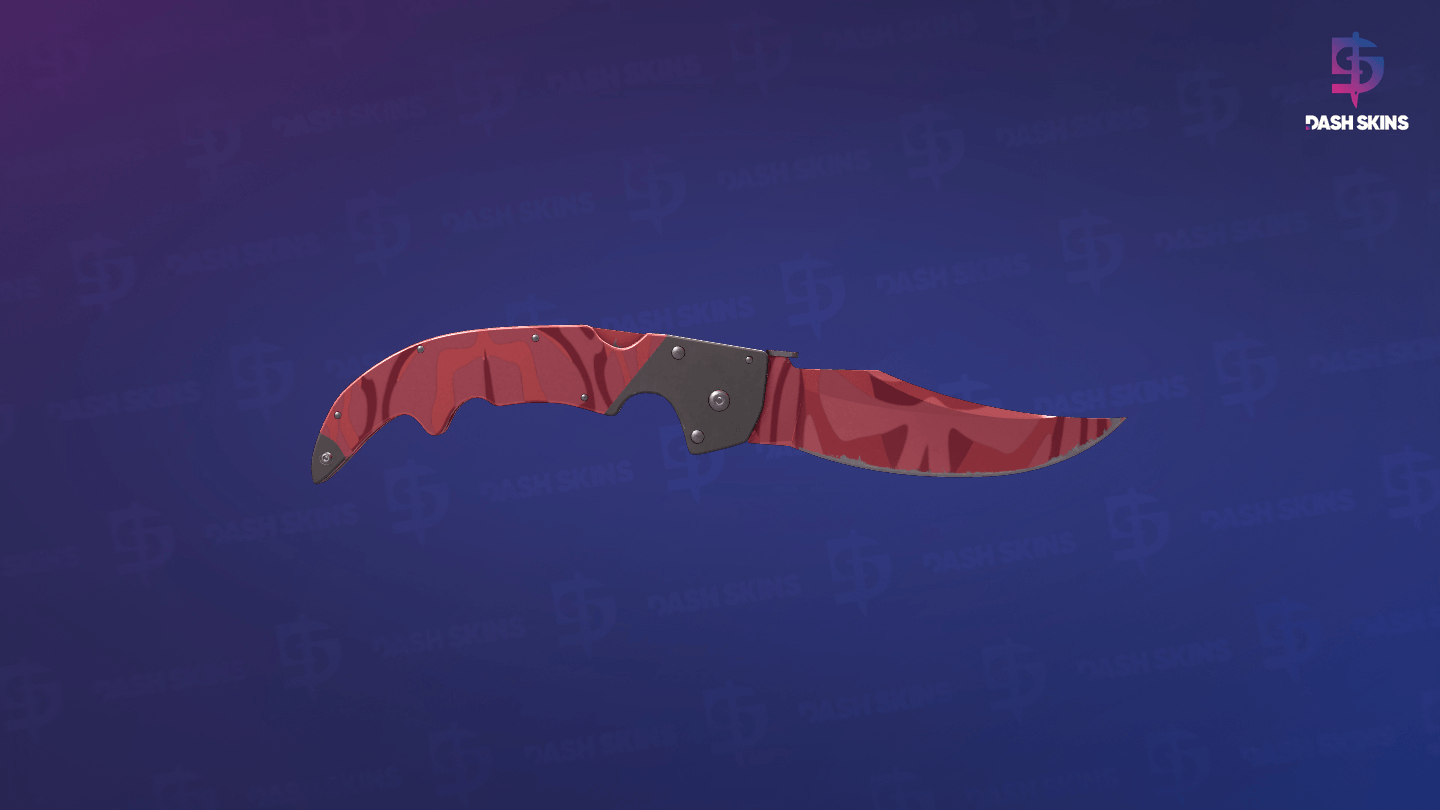 ★ Falchion Knife | Slaughter (Minimal Wear) Screenshot Playside