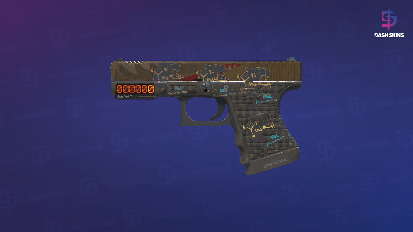 StatTrak™ Glock-18 | Warhawk (Battle-Scarred) Screenshot Playside