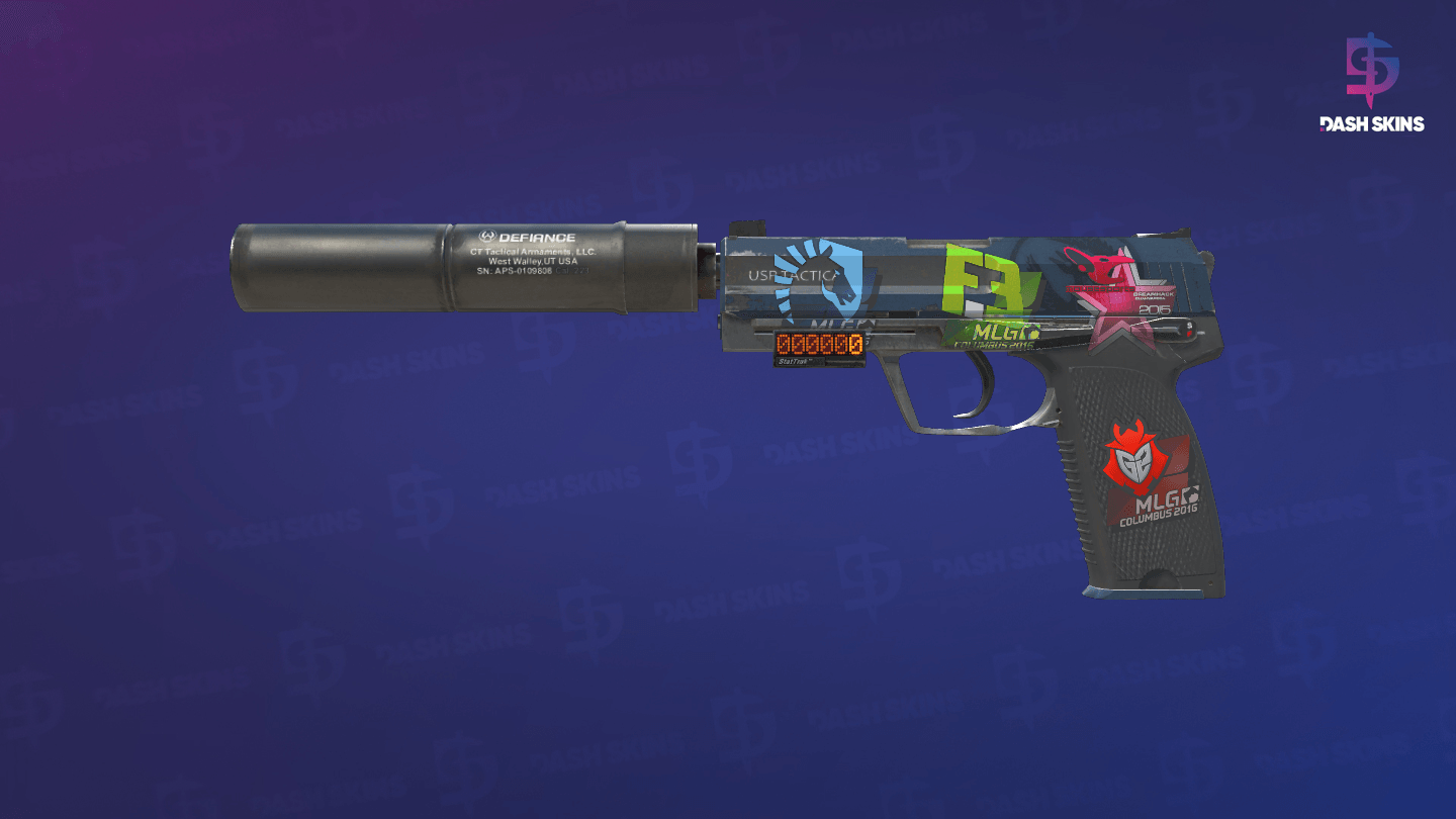 StatTrak™ USP-S | Guardian (Minimal Wear) Screenshot Playside