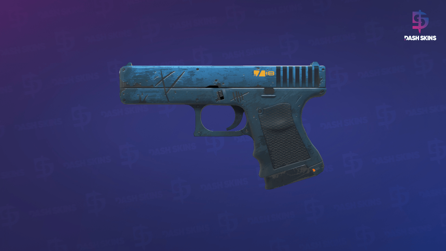 Glock-18 | Off World (Minimal Wear) Screenshot Playside
