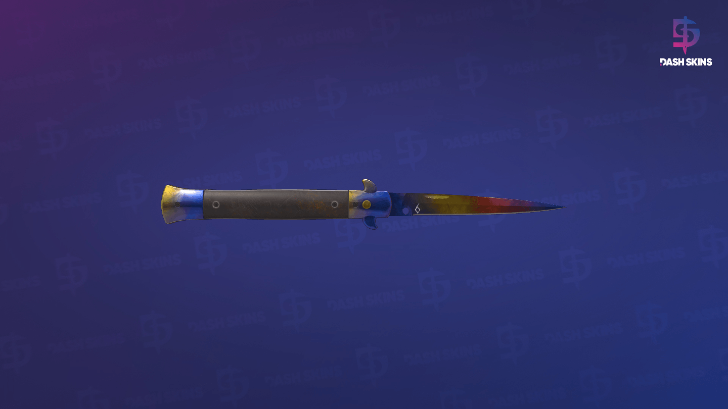★ StatTrak™ Stiletto Knife | Marble Fade (Factory New) Screenshot Playside