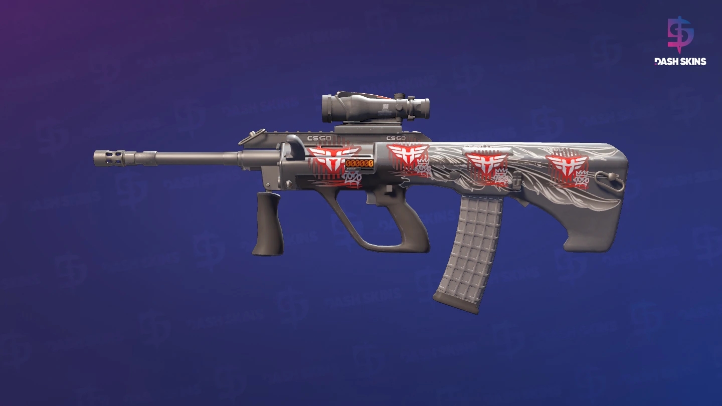 StatTrak™ AUG | Wings (Minimal Wear) Screenshot Playside