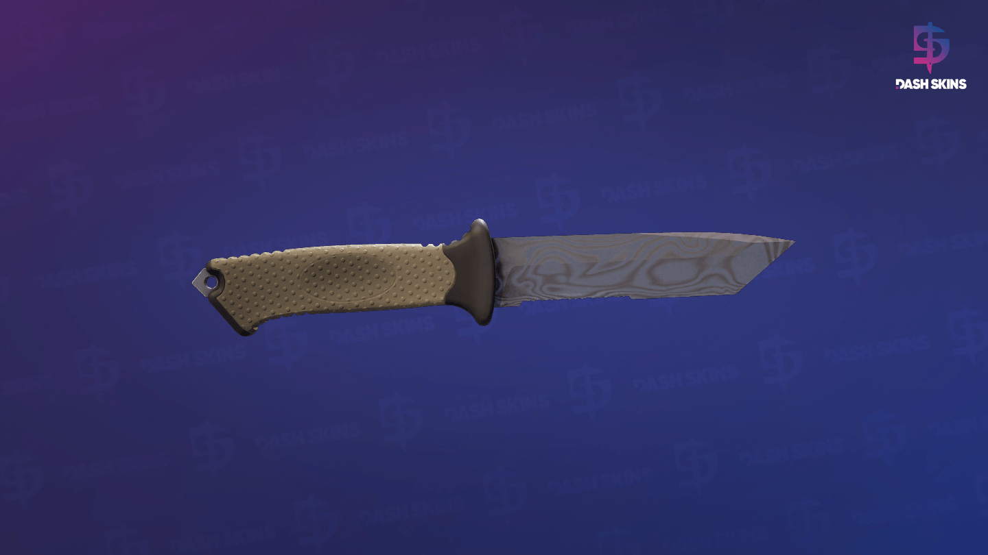 ★ Ursus Knife | Damascus Steel (Minimal Wear) Screenshot Playside