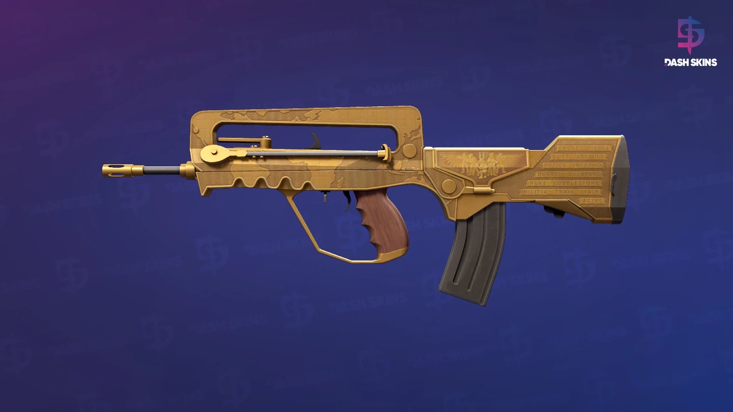 FAMAS | Commemoration (Field-Tested) Screenshot Playside