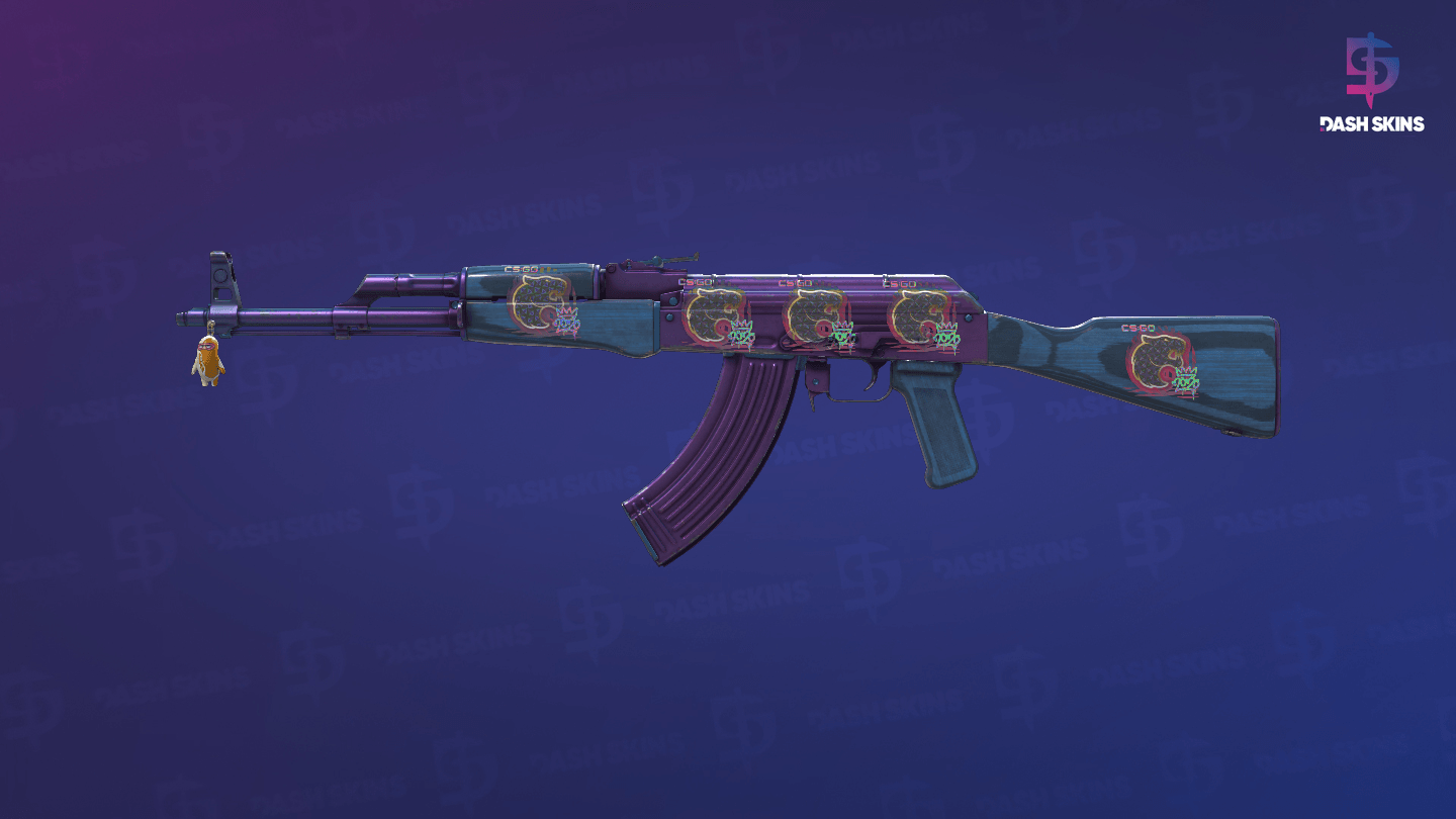 AK-47 | Midnight Laminate (Field-Tested) Screenshot Playside