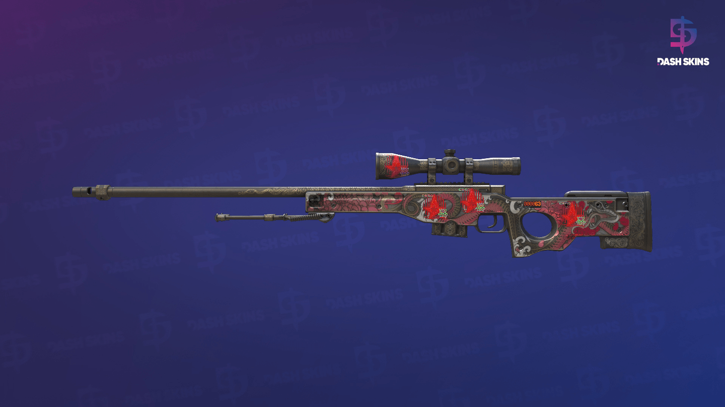 StatTrak™ AWP | Duality (Field-Tested) Screenshot Playside