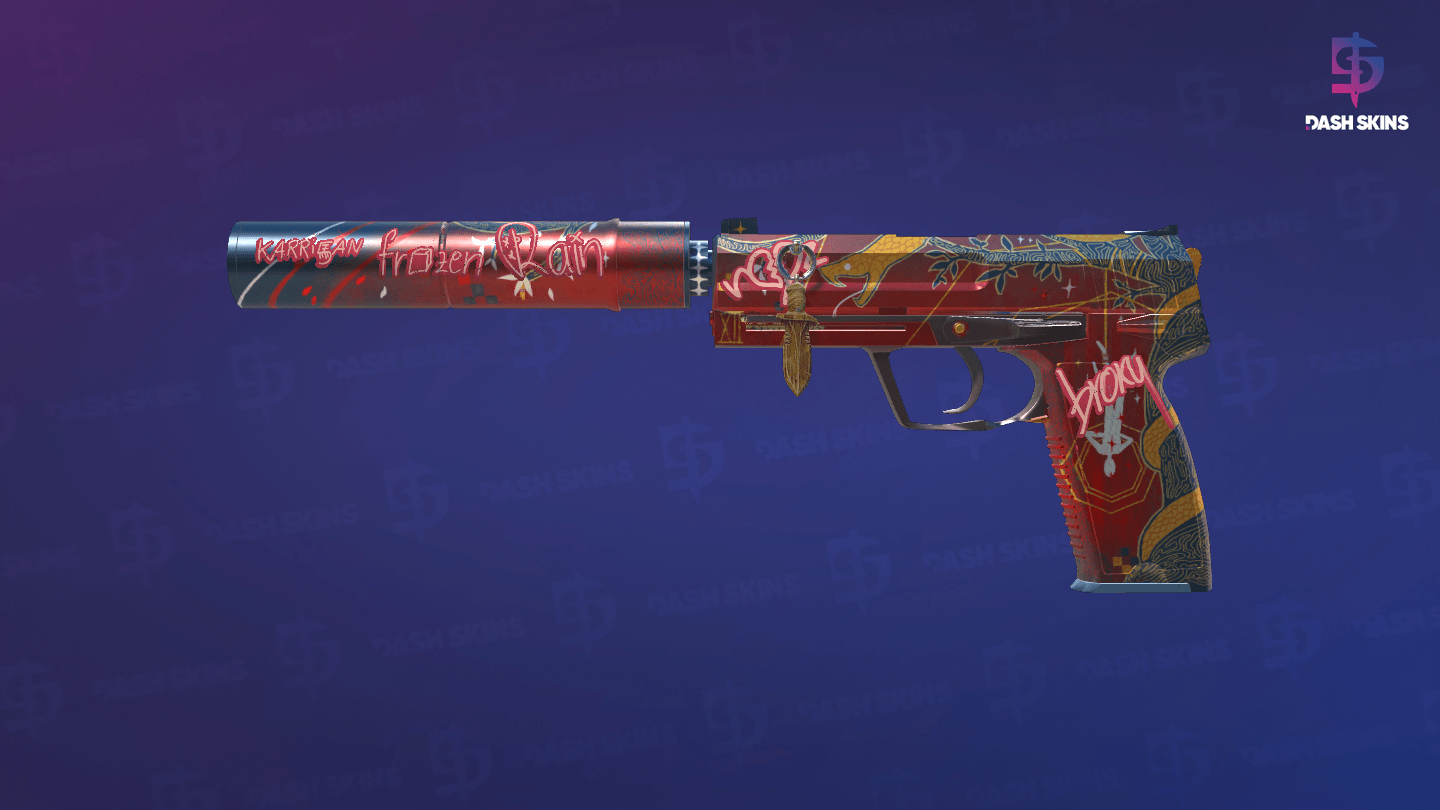 USP-S | The Traitor (Minimal Wear) Screenshot Playside
