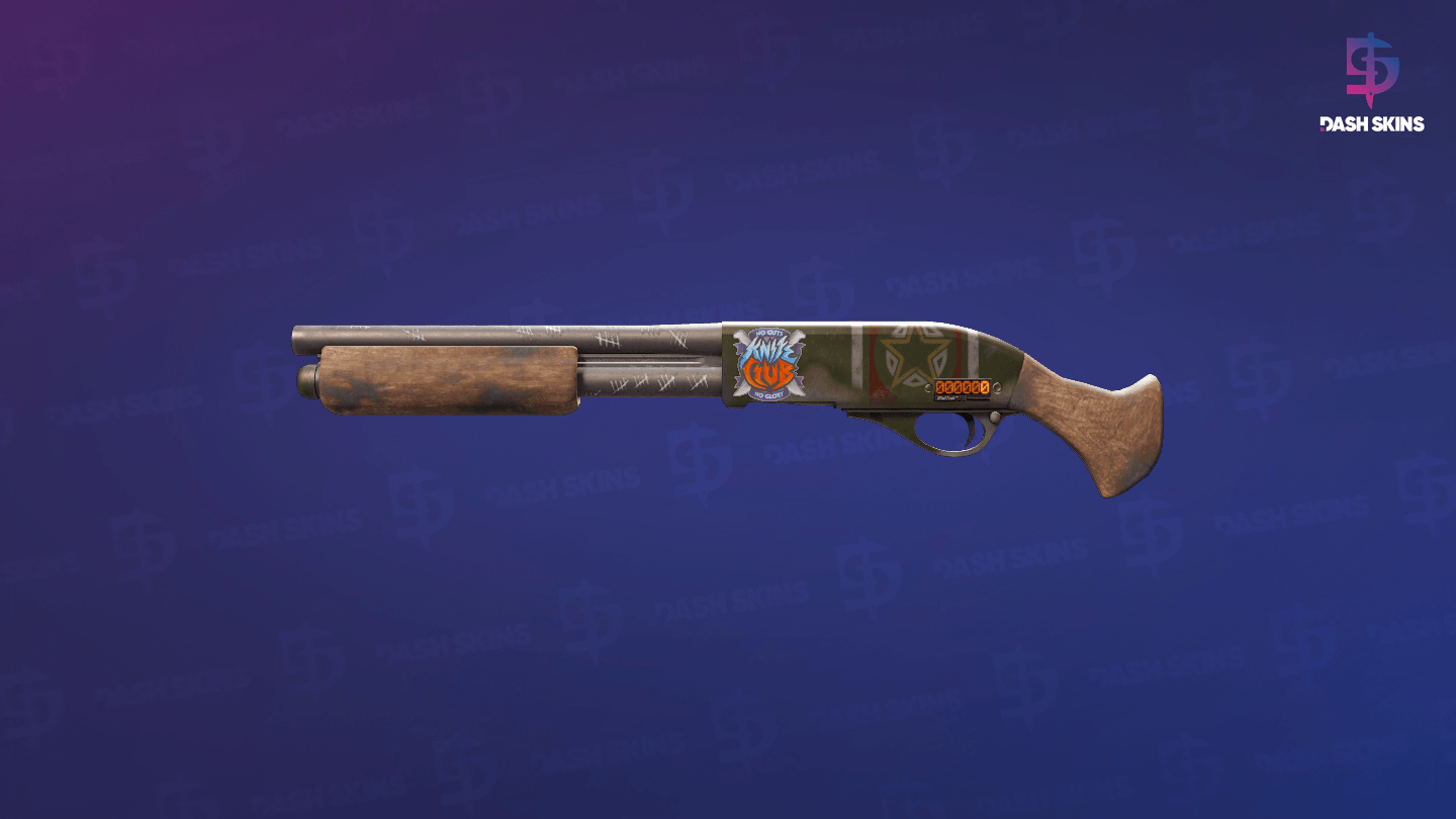 StatTrak™ Sawed-Off | Fubar (Well-Worn) Screenshot Playside