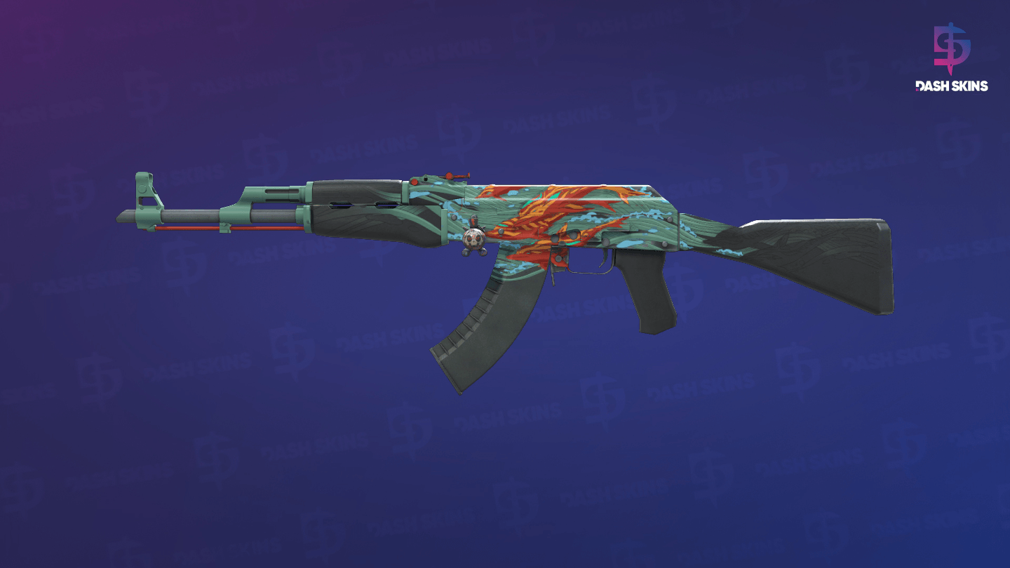 AK-47 | Aquamarine Revenge (Factory New) Screenshot Playside