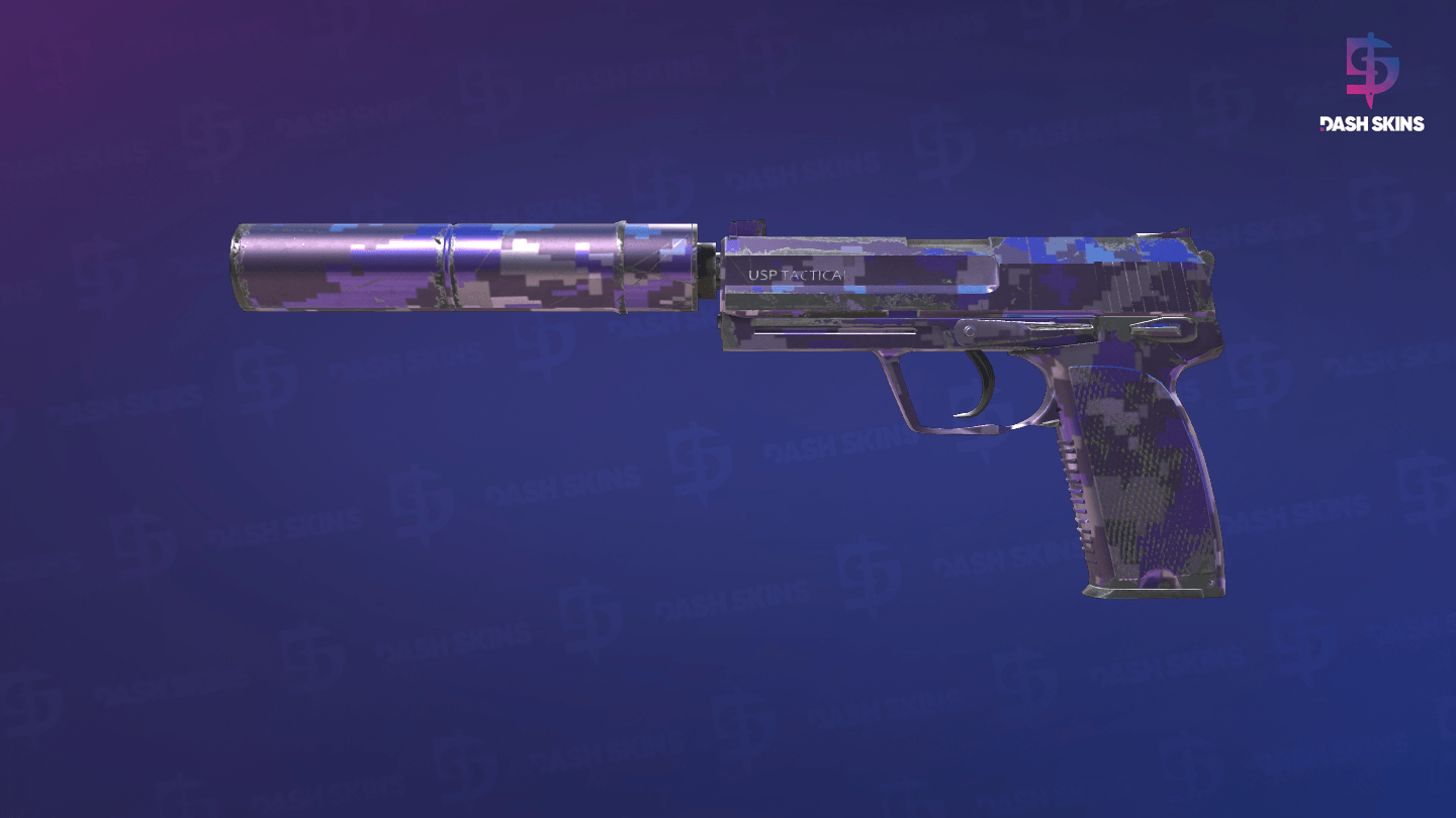 USP-S | Purple DDPAT (Field-Tested) Screenshot Playside