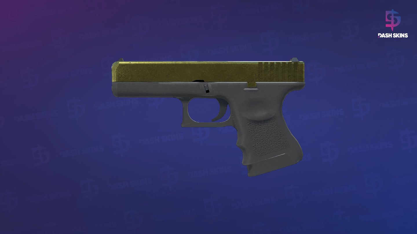 Glock-18 | Brass (Field-Tested) Screenshot Playside