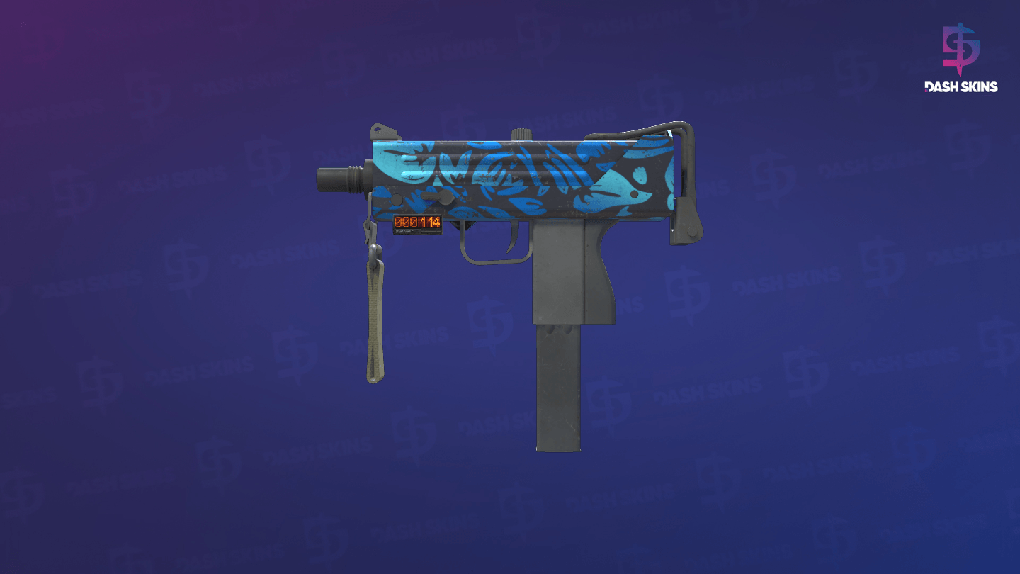 StatTrak™ MAC-10 | Oceanic (Field-Tested) Screenshot Playside