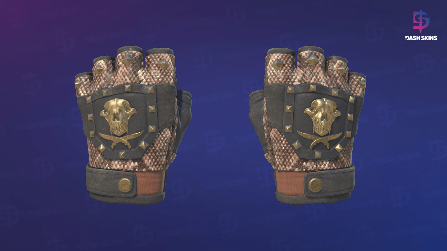 ★ Bloodhound Gloves | Snakebite (Well-Worn) Screenshot Playside