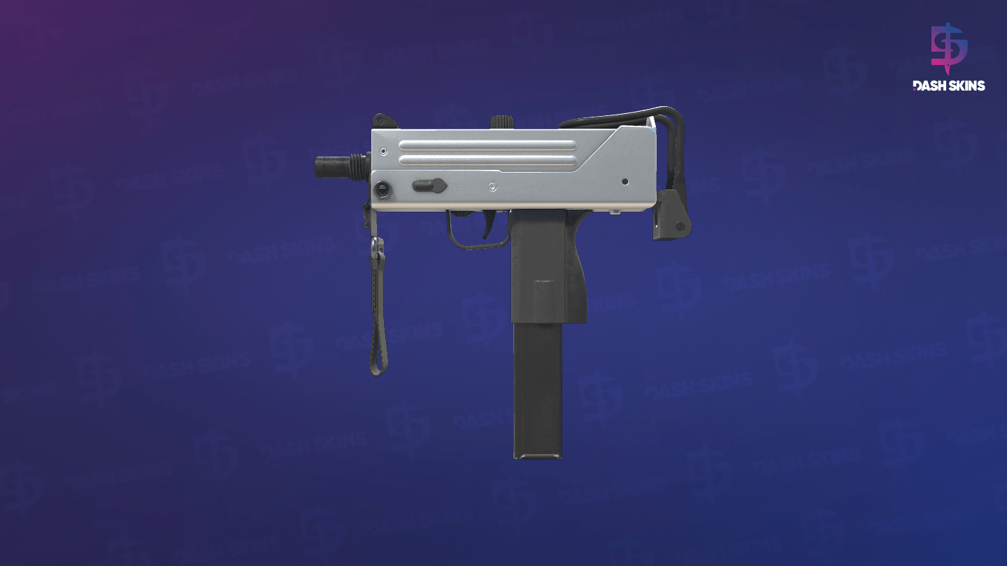 MAC-10 | Silver (Factory New) Screenshot Playside