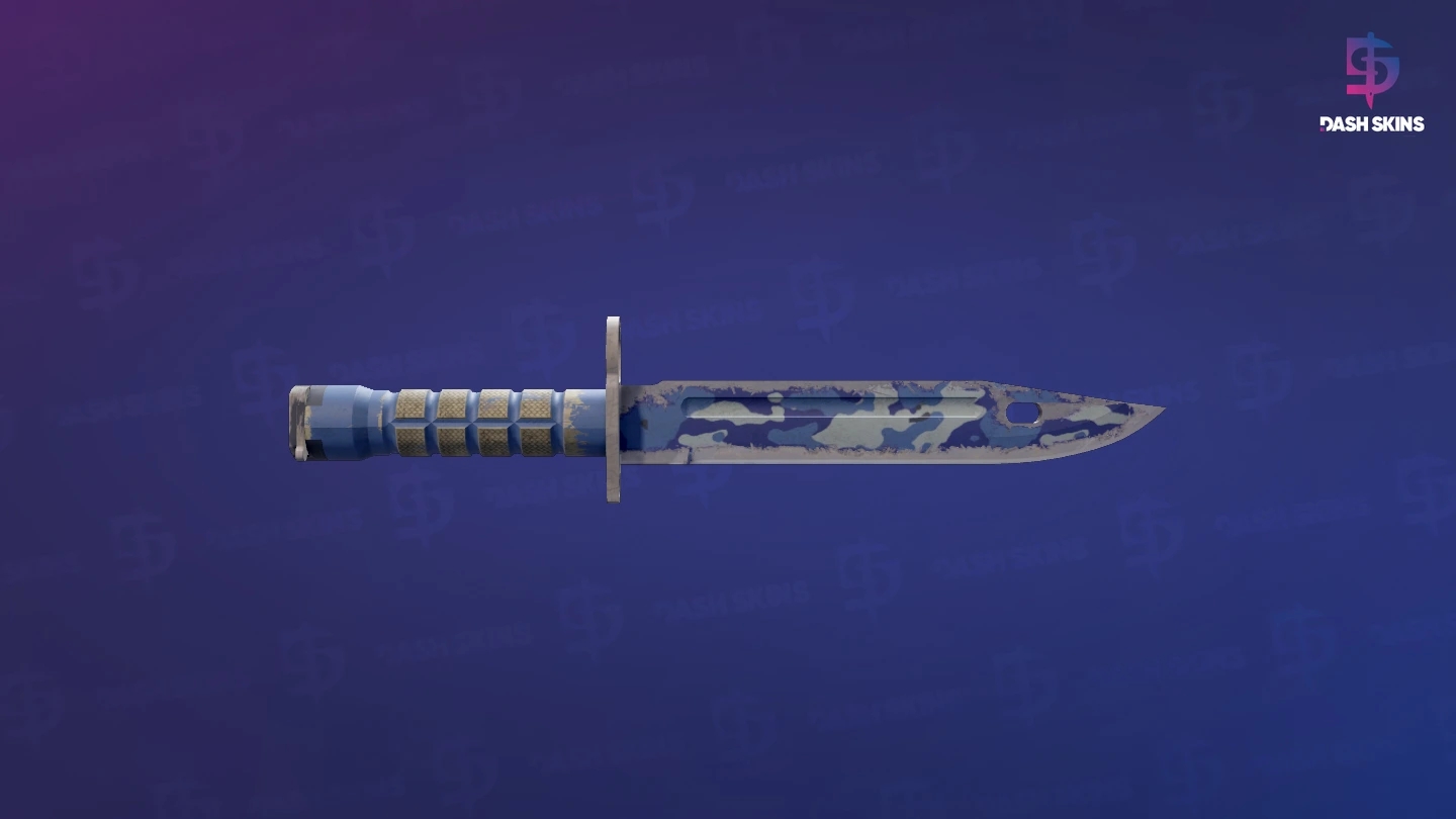 ★ Bayonet | Bright Water (Battle-Scarred) Screenshot Playside