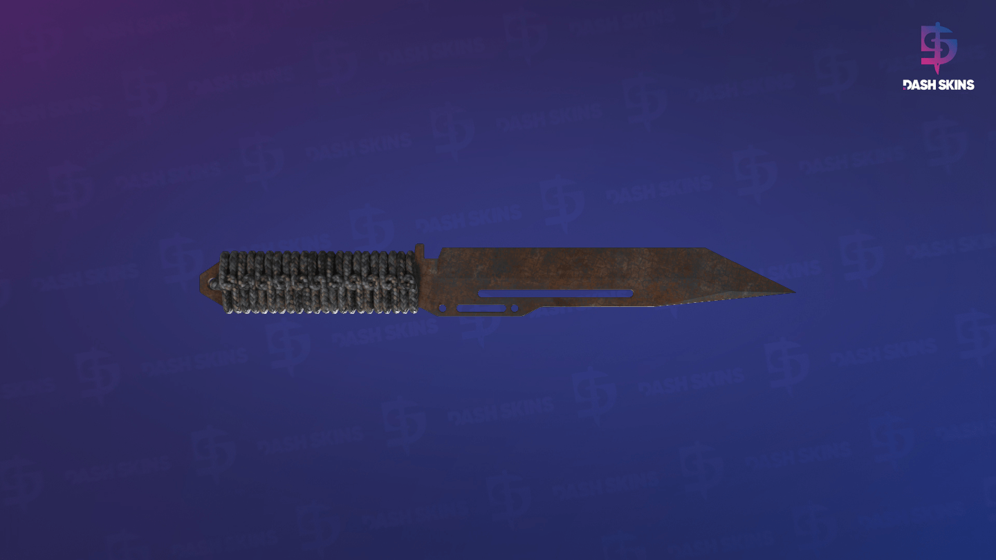 ★ Paracord Knife | Rust Coat (Battle-Scarred) Screenshot Playside