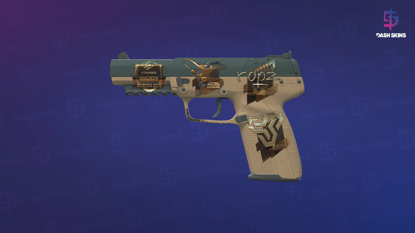Souvenir Five-SeveN | Contractor (Minimal Wear) Screenshot Playside
