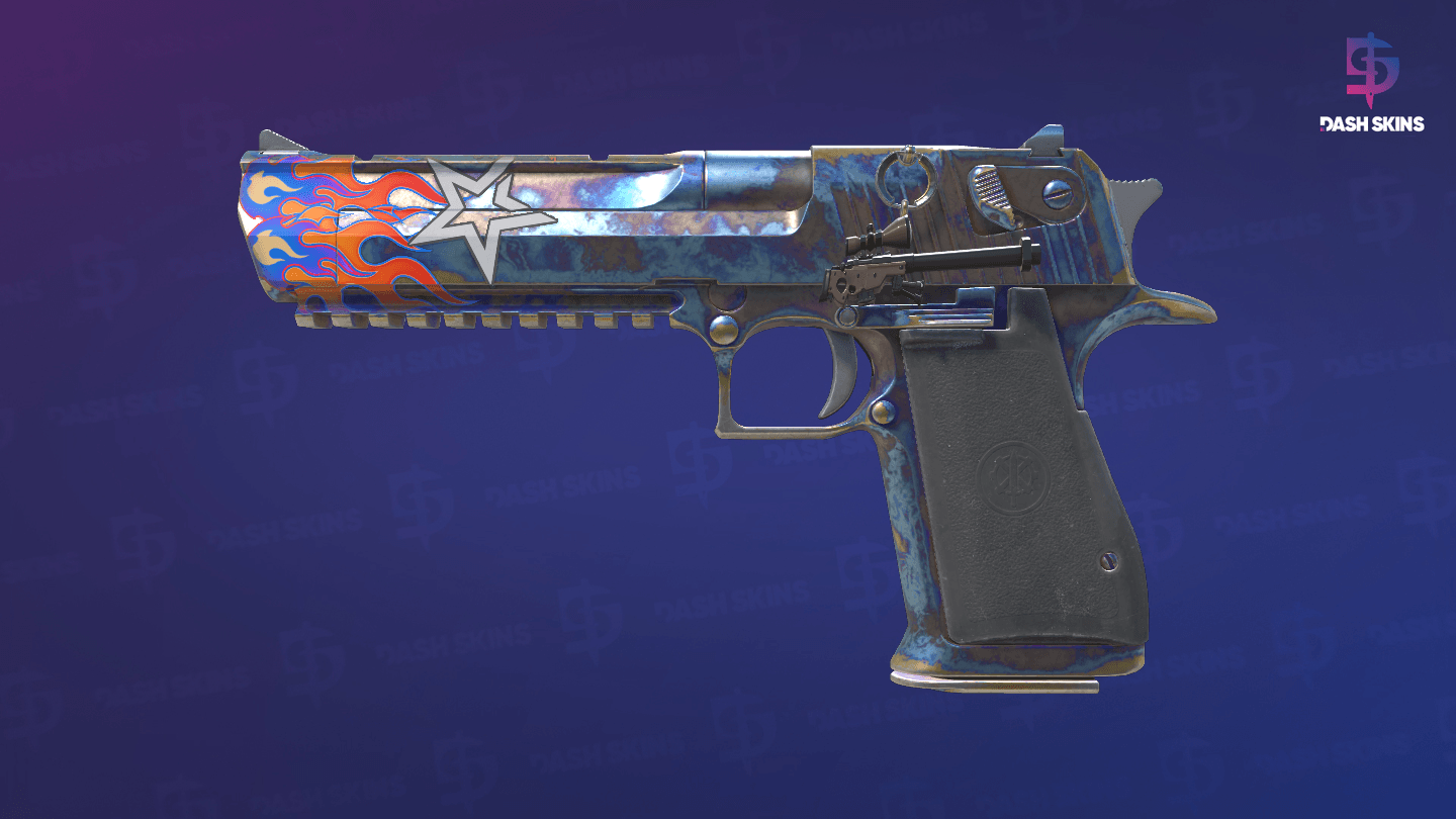 Desert Eagle | Heat Treated (Well-Worn) Screenshot Playside